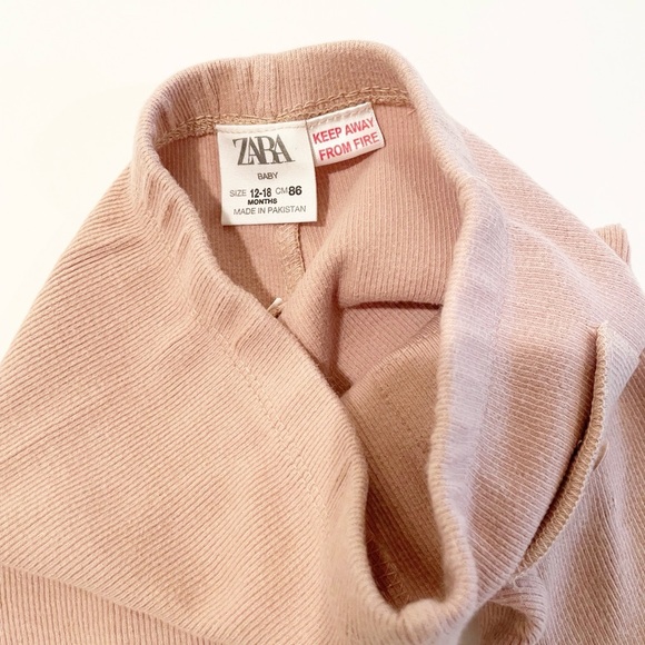 Zara 12-18M ribbed leggings - Picture 4 of 7